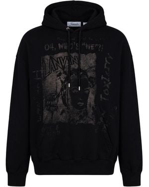 Lanvin Sweatshirt Cotton - Black
