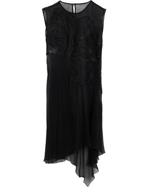 Alberta Ferretti Mini Dress - Black