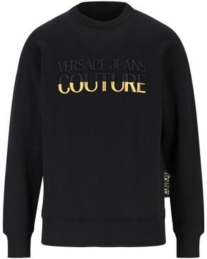 Versace Jeans Couture Sweatshirts - Black