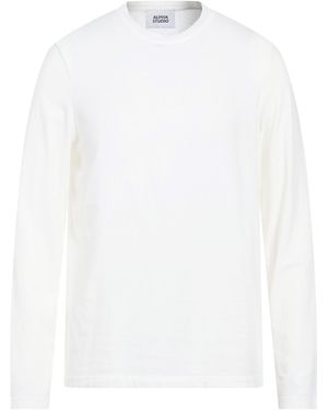 Alpha Studio T-Shirt - White