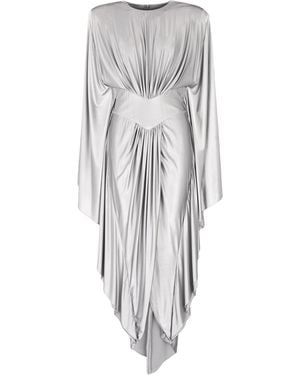 Alexandre Vauthier Maxi-Kleid - Grau