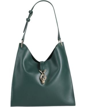 Furla Dark Handbag Leather - Green