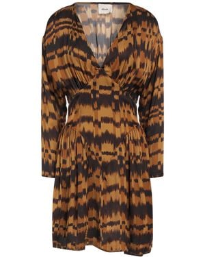 Dixie Mini Dress - Brown