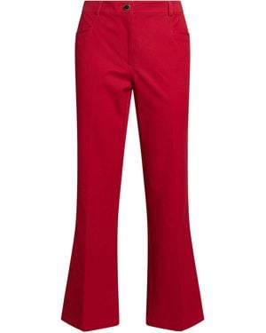Pennyblack Pants Cotton, Viscose, Elastane - Red