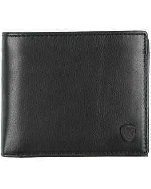 Blauer Wallet Leather - Black