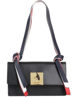 Ines De La Fressange Paris Shoulder Bag Leather - Black