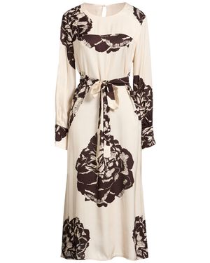 MEIMEIJ Midi Dress Viscose - Natural