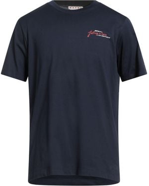 Marni Midnight T-Shirt Cotton - Blue