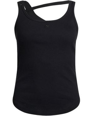 Courreges Top - Schwarz