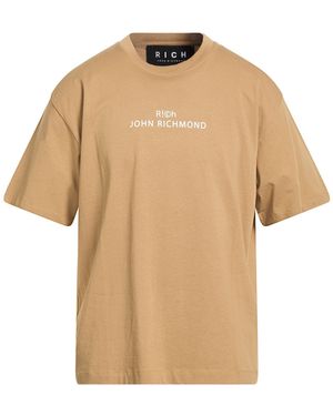 John Richmond T-Shirts - Natural