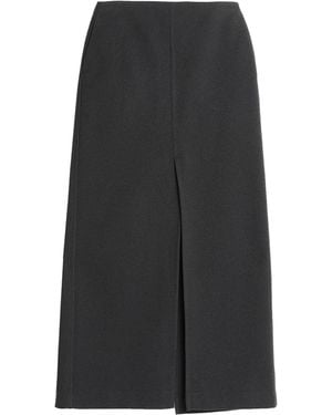 Philosophy Di Lorenzo Serafini Charcoal Maxi Skirt Polyester - Gray