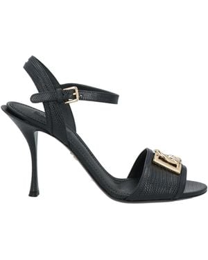 Dolce & Gabbana Sandale - Schwarz