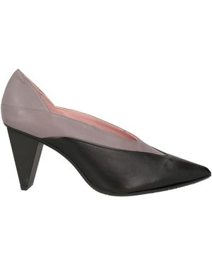 Ras Pumps Leather - Gray