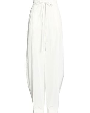 ANDAMANE Pants Polyester, Cotton - White