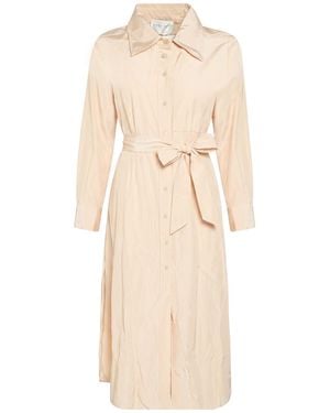 forte_forte Blush Maxi Dress Polyester, Cotton - Natural