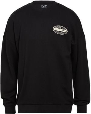 EA7 Sweatshirt Cotton - Black