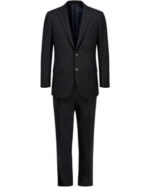 Kiton Suit Wool - Black