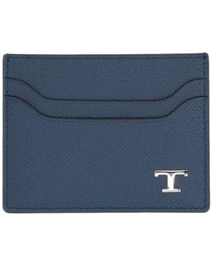 Tod's Cardholder Leather - Blue