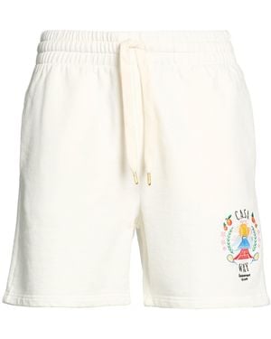 CASABLANCA Shorts & Bermuda Shorts Organic Cotton - Natural