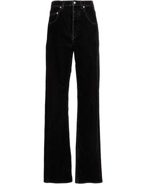 Saint Laurent Trousers Cotton, Acrylic, Viscose, Elastane - Black