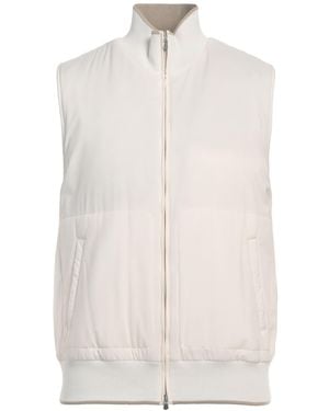 Gran Sasso Ivory Vest Cotton - White