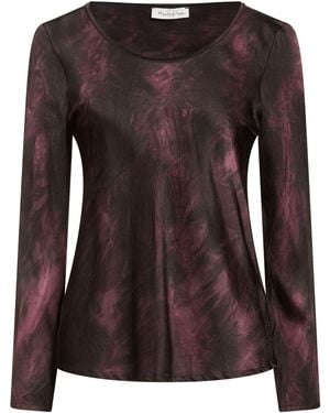 Manila Grace Top Viscose, Elastane - Brown