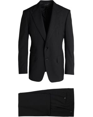 Tom Ford Suit Wool - Black