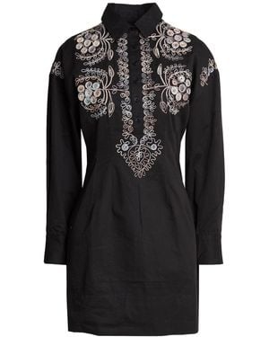 Antik Batik Mini Dresses - Black