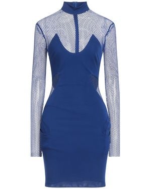 Tom Ford Mini Dress Viscose, Polyamide - Blue
