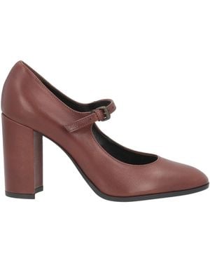 Strategia Court Shoes Leather - Purple