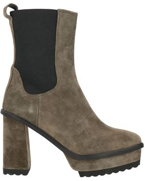 Apepazza Military Ankle Boots Leather - Brown