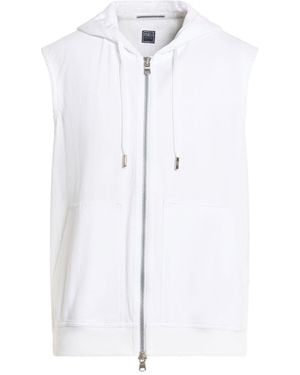 Fedeli Sweatshirt Cotton - White