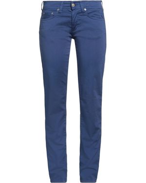 Grifoni Pants Cotton, Elastane - Blue