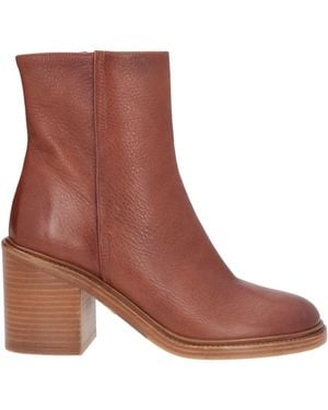 Zinda Ankle Boots Leather - Brown