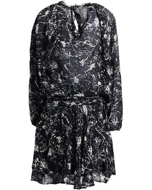 8pm Mini Dress Viscose - Black