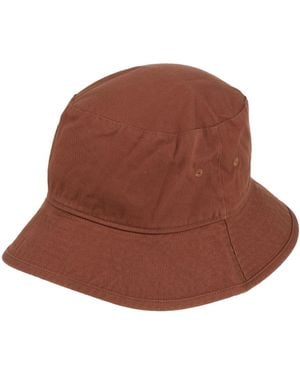 Acne Studios Hat Cotton - Brown