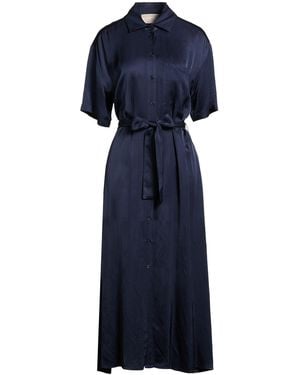 Kaos Midi-Kleid - Blau