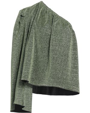 THE M.. Top Polyester, Polyamide, Metallic Fiber - Green