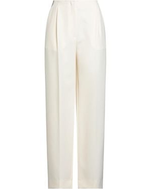 Lardini Trousers Polyester, Elastane - White