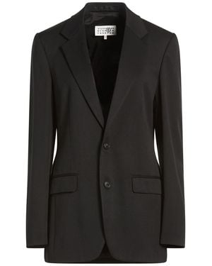 MM6 by Maison Margiela Blazers - Black