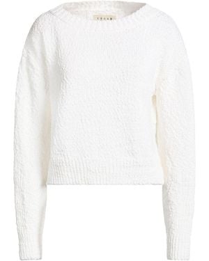 CESAR CASIER Sweater Cotton - White