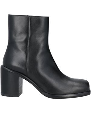 LEGRES Ankle Boots Leather - Black