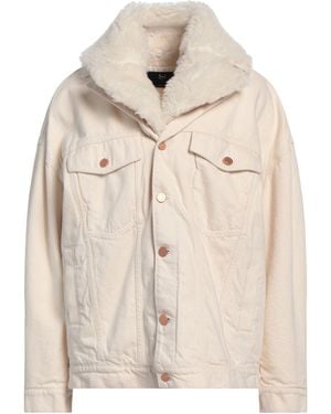 3x1 Cream Denim Outerwear Cotton - Natural