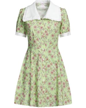 Loretta Caponi Mini-Kleid - Grün