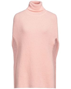 Fabiana Filippi Turtleneck Mohair Wool, Polyamide, Wool - Pink