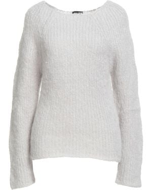 Giorgio Armani Neve Light Sweater Mohair Wool, Alpaca Wool, Polyamide - White