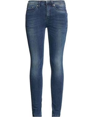 Neil Barrett Jeans Cotton, Polyester, Elastane - Blue