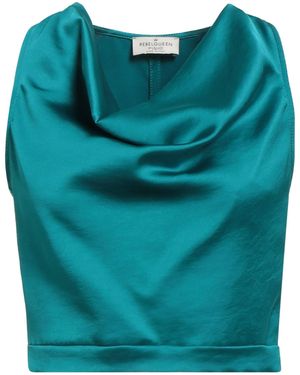 Rebel Queen Top Polyester - Blue
