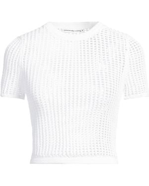 T By Alexander Wang Pullover - Blanc