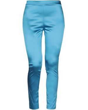 Rose' A Pois Azure Pants Acrylic, Polyamide, Textile Fibers, Elastane - Blue